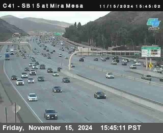 NB 15 at Mira Mesa Blvd