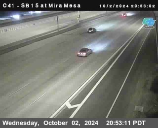 NB 15 at Mira Mesa Blvd