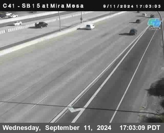 NB 15 at Mira Mesa Blvd