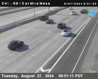 NB 15 at Mira Mesa Blvd