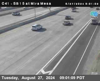 NB 15 at Mira Mesa Blvd