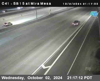 NB 15 at Mira Mesa Blvd