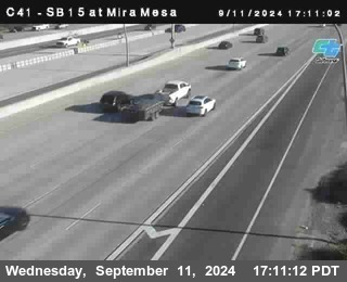 NB 15 at Mira Mesa Blvd