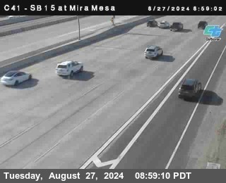 NB 15 at Mira Mesa Blvd