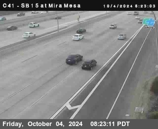 NB 15 at Mira Mesa Blvd