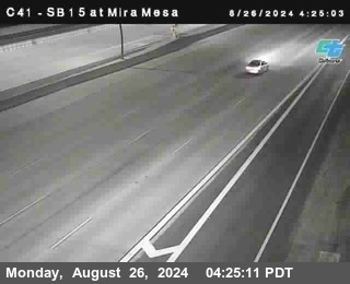 NB 15 at Mira Mesa Blvd