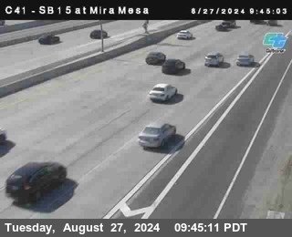 NB 15 at Mira Mesa Blvd