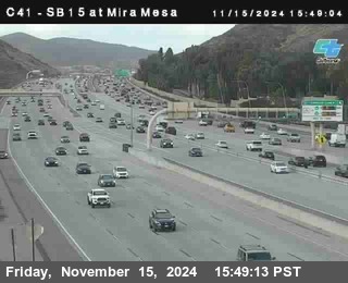 NB 15 at Mira Mesa Blvd