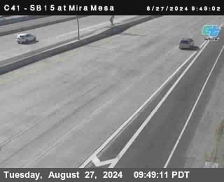 NB 15 at Mira Mesa Blvd