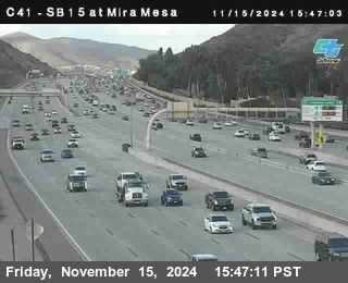 NB 15 at Mira Mesa Blvd