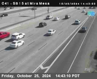 NB 15 at Mira Mesa Blvd