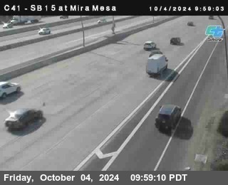 NB 15 at Mira Mesa Blvd