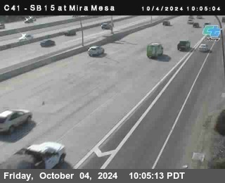 NB 15 at Mira Mesa Blvd