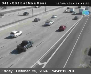 NB 15 at Mira Mesa Blvd