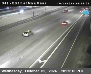 NB 15 at Mira Mesa Blvd