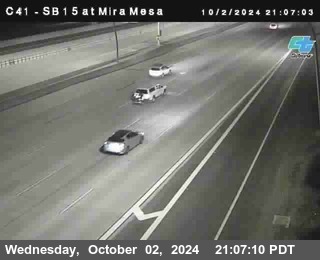 NB 15 at Mira Mesa Blvd