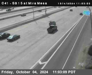 NB 15 at Mira Mesa Blvd