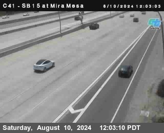 NB 15 at Mira Mesa Blvd