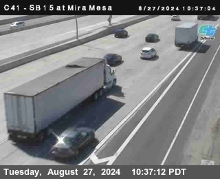 NB 15 at Mira Mesa Blvd