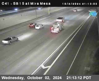 NB 15 at Mira Mesa Blvd