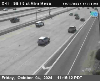 NB 15 at Mira Mesa Blvd