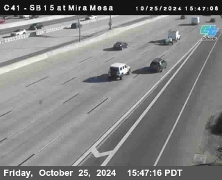 NB 15 at Mira Mesa Blvd