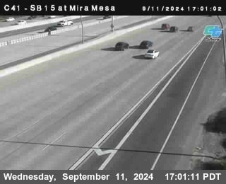 NB 15 at Mira Mesa Blvd