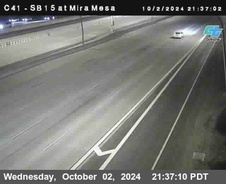 NB 15 at Mira Mesa Blvd