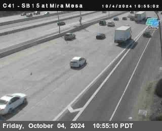 NB 15 at Mira Mesa Blvd