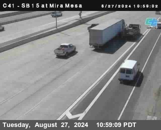 NB 15 at Mira Mesa Blvd