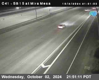 NB 15 at Mira Mesa Blvd