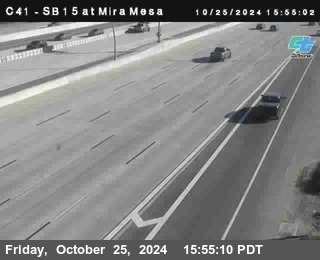 NB 15 at Mira Mesa Blvd