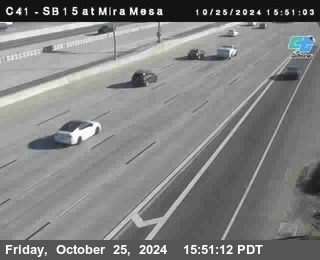 NB 15 at Mira Mesa Blvd