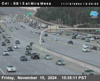 NB 15 at Mira Mesa Blvd