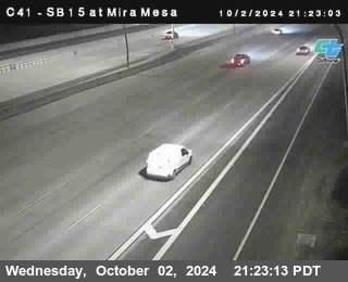 NB 15 at Mira Mesa Blvd