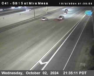 NB 15 at Mira Mesa Blvd