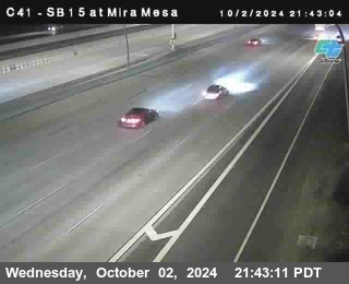 NB 15 at Mira Mesa Blvd