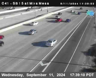 NB 15 at Mira Mesa Blvd