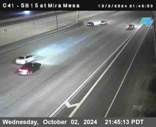 NB 15 at Mira Mesa Blvd