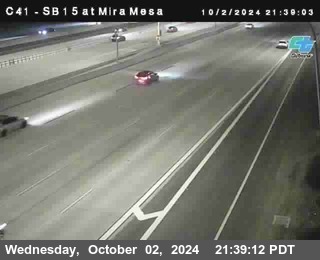 NB 15 at Mira Mesa Blvd