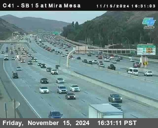 NB 15 at Mira Mesa Blvd