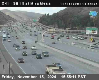 NB 15 at Mira Mesa Blvd