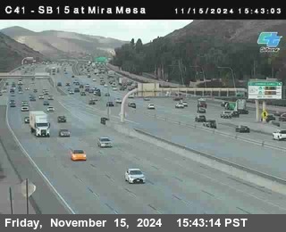 NB 15 at Mira Mesa Blvd