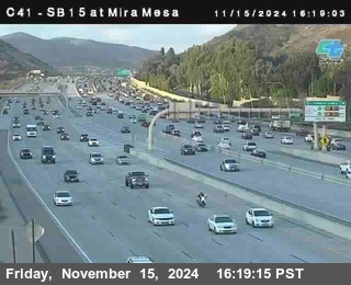 NB 15 at Mira Mesa Blvd