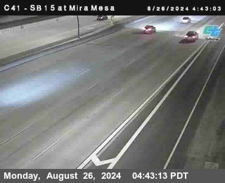 NB 15 at Mira Mesa Blvd