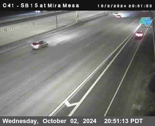 NB 15 at Mira Mesa Blvd