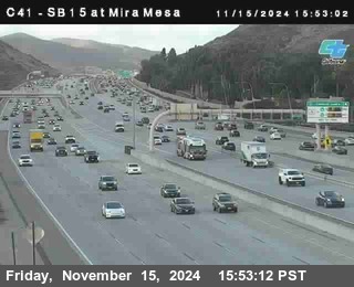 NB 15 at Mira Mesa Blvd