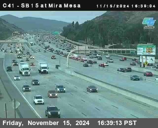 NB 15 at Mira Mesa Blvd