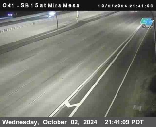 NB 15 at Mira Mesa Blvd