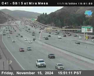 NB 15 at Mira Mesa Blvd